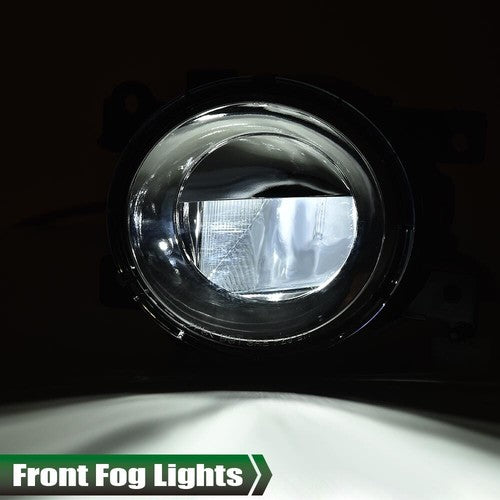 Solid Spare Fit For 2019-2021 Nissan Murano LED Fog Lights Driving Bumper Lamps Left+Right