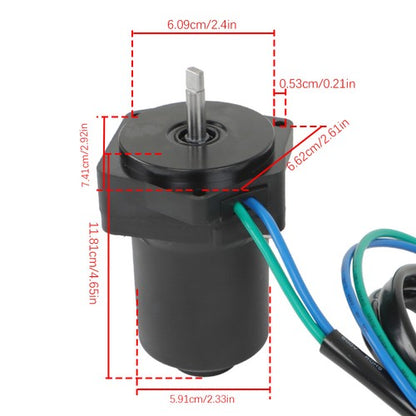 Solid Spare Trim Tilt Motor For Yamaha 50 60 70 HP 6CJ-43880-10 6CJ-43880-12 6CJ-43880-11