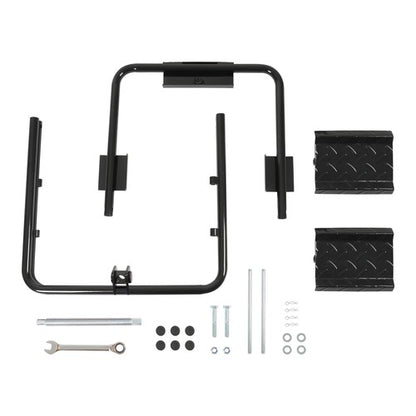 Solid Spare Black Tire Leveler For Light RV Trailers Tire Booster Tire Locking Chock #28050