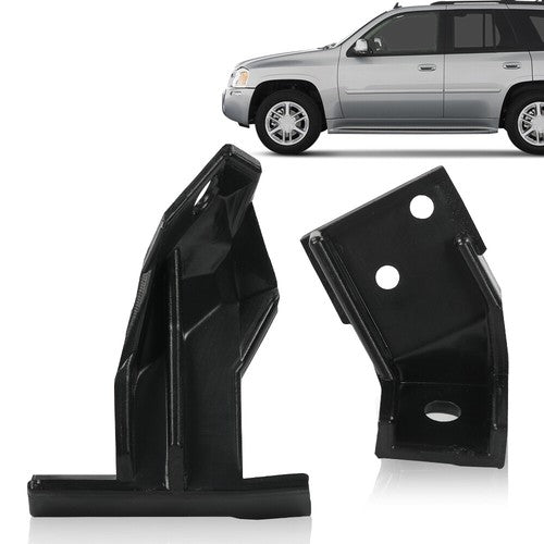 Solid Spare Fit For 02-09 GMC Envoy Saab 9-7x Driver Door Panel Bracket Combo Pack