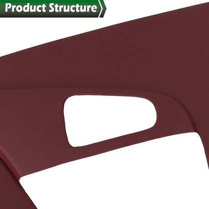 Solid Spare Fit For 04-08 Acura TL Textured Red Fixes Dash Dash Board Cover Overlay