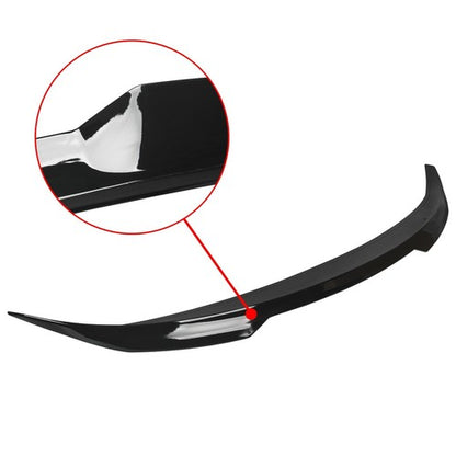 Solid Spare Fits Toyota Camry 2018-2024 Glossy Black JDM V Style Rear Trunk Spoiler Wing Lip