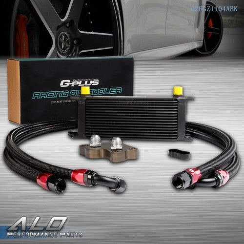 Solid Spare Fit For 01-2006 BMW Mini Cooper S Supercharger R53 16 Row Engine Oil Cooler Kit