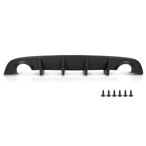 Solid Spare For 15-23 Dodge Charger SRT Factory Style Rear Diffuser Bumper Lip Lower Valance