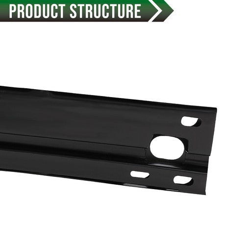 Solid Spare NI1006244 Fit For 2014-2019 Nissan Rogue Front Bumper Reinforcement Steel Black