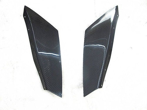 Pair Fit Mazda 3 6 MX-5 Miata Front Bumper Canard Splitter Diffuser Spoiler Lip