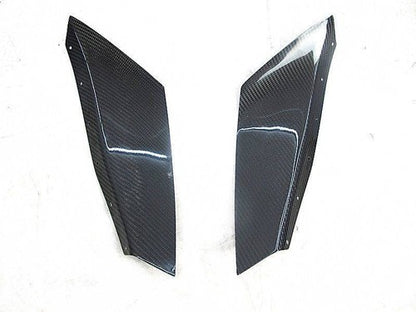 Pair Fit Mazda 3 6 MX-5 Miata Front Bumper Canard Splitter Diffuser Spoiler Lip