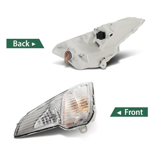 Solid Spare Fit For 2018-2022 Ford EcoSport Front Bumper Fog Light Driving Lamp Left Side