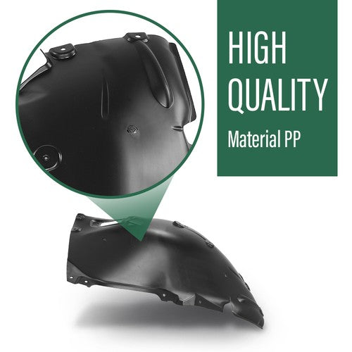 Solid Spare Fit For 2019-2025 BMW 330i Front Fender Liner Left Driver Side | Front Section