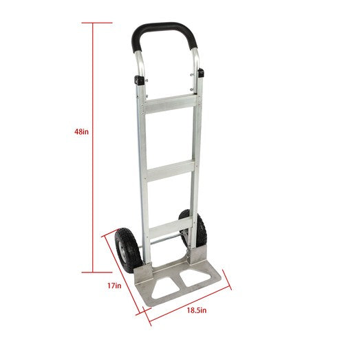 Solid Spare Aluminum 500Lbs Hand Truck Magliner Trolley Dolly 14"×7-1/2" Diecast Nose Plate