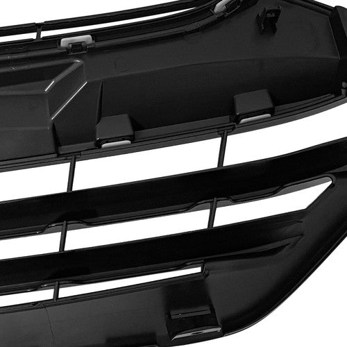 For 2017 2018 2019 Honda CRV CR-V Front Bumper Gloss Black Mesh Grille Grill