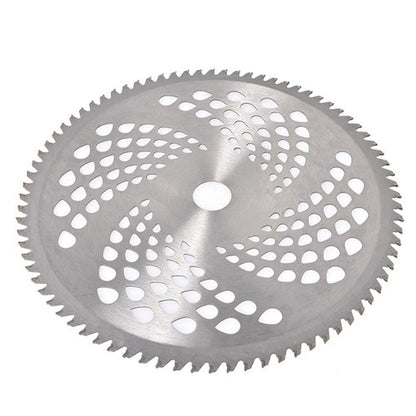 Solid Spare 2 Pack -10" x 80T Carbide Tip Brush Blades – for Cutter, Trimmer, Weed Eater