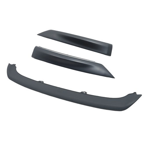 Solid Spare Front Bumper Upper+Lower Grill&Fog Light Set&Trim Set For Ford Focus 2015-2018