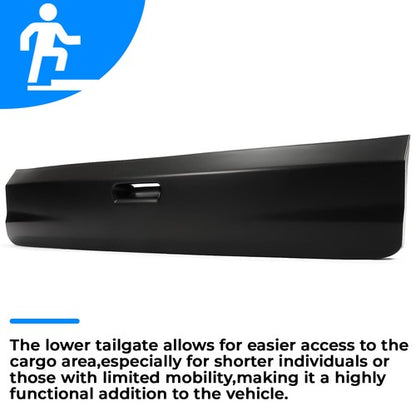 Solid Spare New Lower Tailgate Molding Trim Direct Replacement For 2015-2016 Honda CR-V
