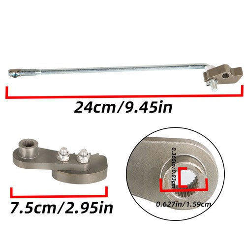 Solid Spare Park Brake Rod & Pawl Kit for Club Car DS 1995-UP Golf Cart 101187702 101918502