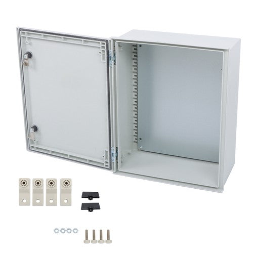 Solid Spare NEMA Type 3 Fiberglass electrical enclosure 20×16×8" IP65 Outdoor Electrical Box
