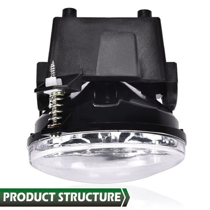 Solid Spare Fit For 01-04 Dodge Dakota & 01-03 Dodge Durango Left Driver Side Fog Light