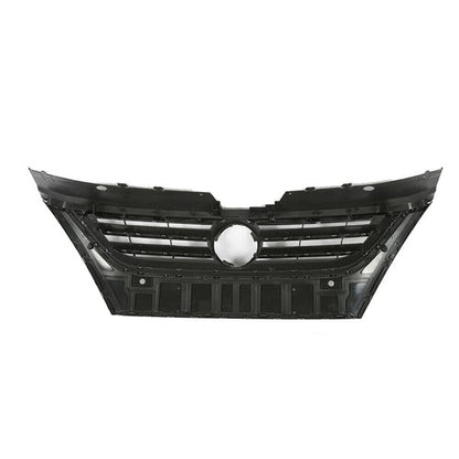 For 2009-2012 VW Volkswagen Passat CC Front Bumper Upper Grille Black Chrome