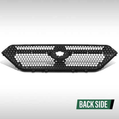 Solid Spare Fit For 2022-2024 Subaru WRX Front Bumper Grille Black & Red Grill Assembly