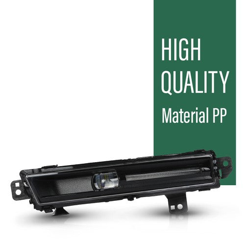 Solid Spare Front Bumper LED Fog Light Left Fit For 18-22 Land Rover Range Rover LR142091