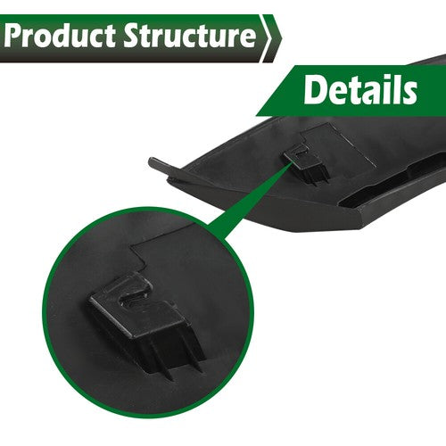 Solid Spare Fit For 02-08 Mini Cooper Front Upper Wheel Right Side Fender Arch Cover Trim