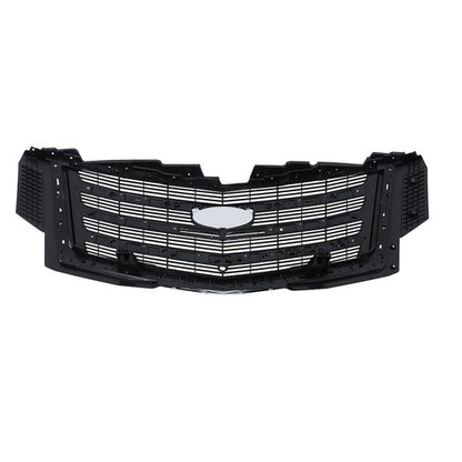 Solid Spare For Cadillac Escalade 2015-2020 Chrome Front Grille + Hood Molding Trim New