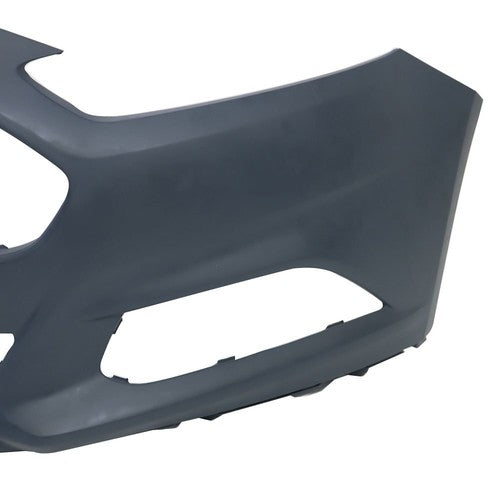 Solid Spare For 2013 2014 2015 2016 Ford Fusion Plastic Sedan Primed Front Bumper Cover