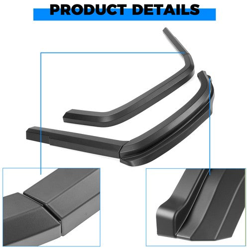 Solid Spare 8Pcs Fender Flares overfender W/ hardware For Hummer H1 /Humvee /HMMWV