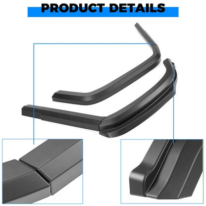Solid Spare 8Pcs Fender Flares overfender W/ hardware For Hummer H1 /Humvee /HMMWV
