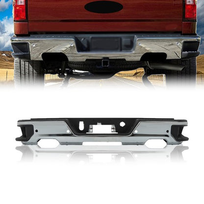 Solid Spare W/ Vent And Sensor Hole Auto Rear Bumper Metal For Chevrolet 2019-2023 &GMC NEW