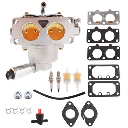 Solid Spare Carburetor For Briggs&Stratton 699709 696132 696133 697351 698455 V-Twin Engine