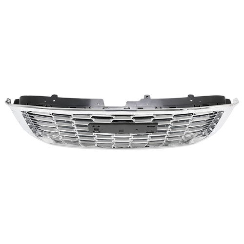Solid Spare Fit For GMC Yukon Denali Style 2015-2020 22936421 Front Upper Grille Chrome ABS