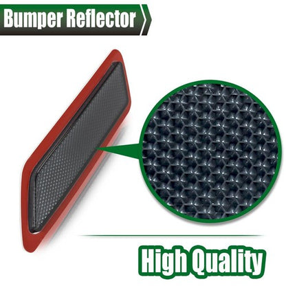Solid Spare Smoke Bumper Reflector Side Marker Front Left & Right Fit For 2012-2015 BMW 328i