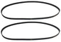 Solid Spare 470J6 Multi Groove Micro Rib Poly Metric 6 Ribbed V Belt 470-J-6 470 J 6 2-Pack