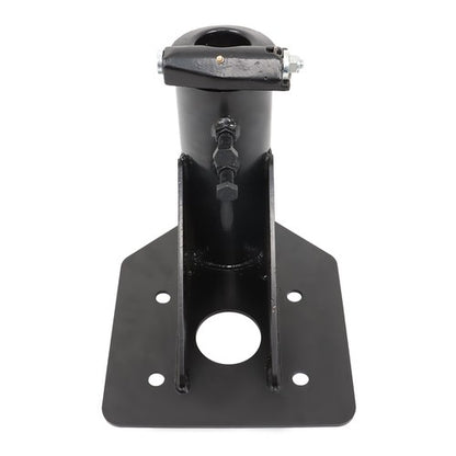 Solid Spare Wheel Adapter Hitch to Gooseneck Fifth (5th) Adjustable Forward Offset 12"-17"