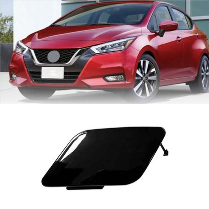 Black Tow Hook Cap cover Fit 2020 2021 2022 Nissan Versa Front Bumper 20-22