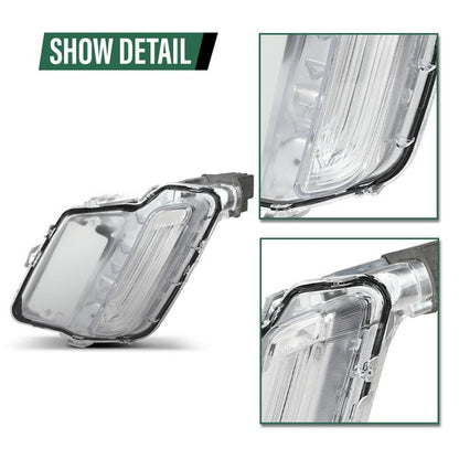 Solid Spare Fit For 2014-2018 Volvo XC60 LED Fog Light Driving Lamp Left Side 31364330