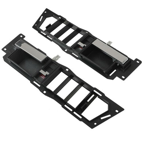 Solid Spare Pair Interior Door Handle For 88-89 94 Chevy GMC C/K1500 Suburban Chrome Lever