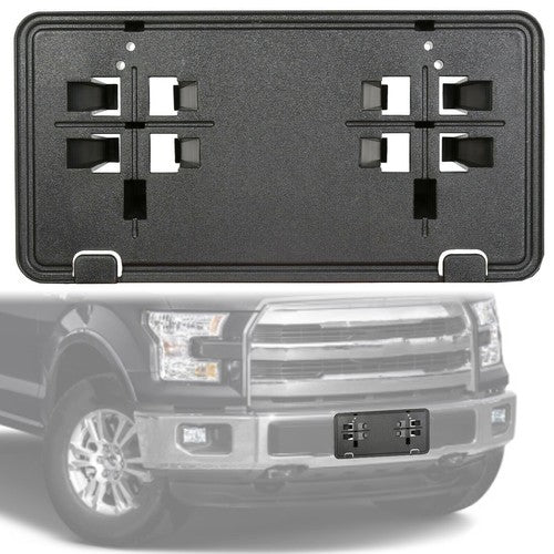 Solid Spare For 2015-2017 Ford F-150 F150 FO1068166 Front License Plate Bracket Mount Holder