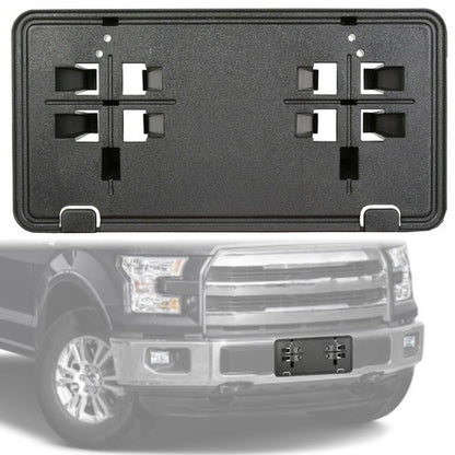 Solid Spare For 2015-2017 Ford F-150 F150 FO1068166 Front License Plate Bracket Mount Holder