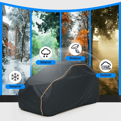 Solid Spare 2 Seat Vehicle Storage Dust Cover for Can-Am Maverick X3,Teryx Polaris RZR UTV