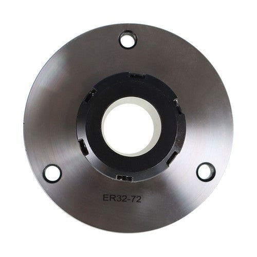 Solid Spare 100mm Diameter ER-32 Collet Chuck Bearing Steel Compact For Milling Lathe