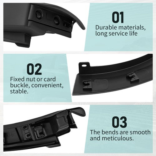 For Mazda CX-9 16 2016-2023 Rear Fender Opening Wheel Arch Trim Passenger Right