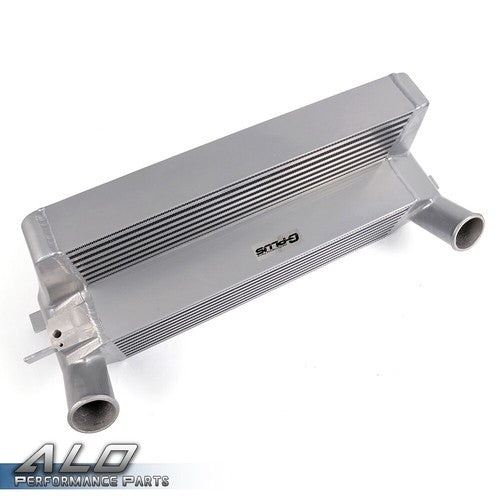 Solid Spare Aluminum Front Mount Intercooler Fit For 2015-2017 Ford Mustang 2.3L EcoBoost