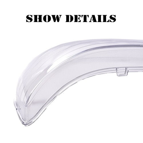 Solid Spare Fit For 99-02 Chevy Silverado 1500 2500 3500 Clear Headlight Replacement Lens