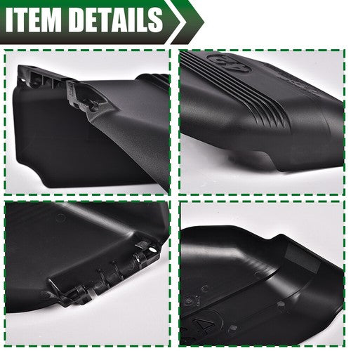 Solid Spare 42" Deflector Shield W/ Mounting Hardware 130968 532130968 Fit For Craftsman