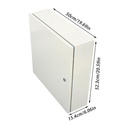 Solid Spare IP65 20x20x6" Electrical Enclosure Wall Mount Junction Box Carbon Steel w/ Lock