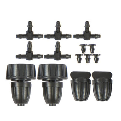 Solid Spare Drip Irrigation System - Adjustable Quick Connect Irrigation System for Gardens