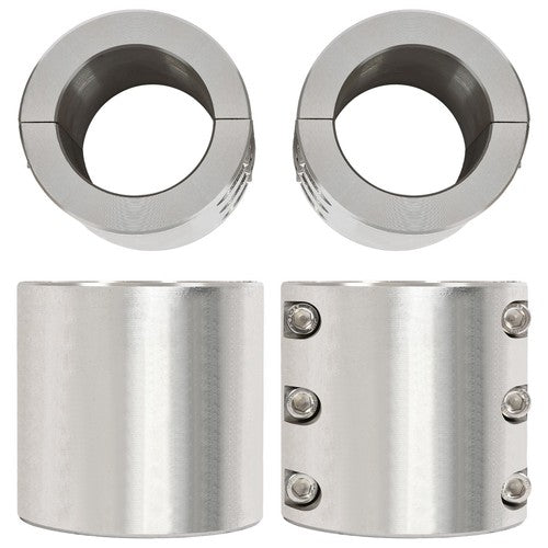Solid Spare Upgrated 4PCS Steel Tube Clamps For 1.875" 1-7/8" Size Tube Roll Cage Mount