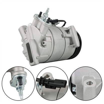 Solid Spare Fit For Chevrolet Malibu 13-16 GMC Terrain 15-17 68222 A/C Compressor W/ Clutch